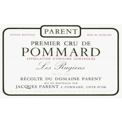 (image for) Francois Parent POMMARD LES RUGIENS 2001